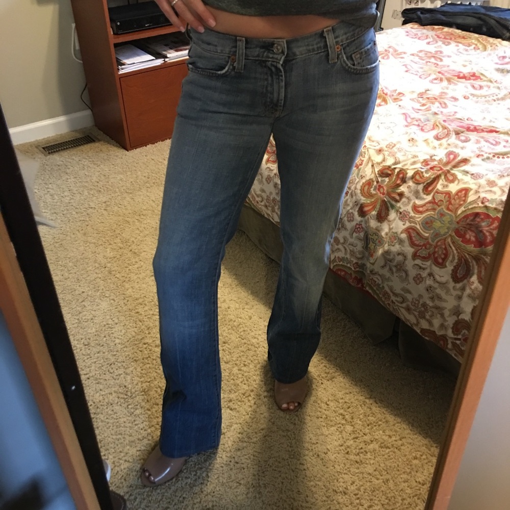 Jeans - citizens of humanity low waist flare